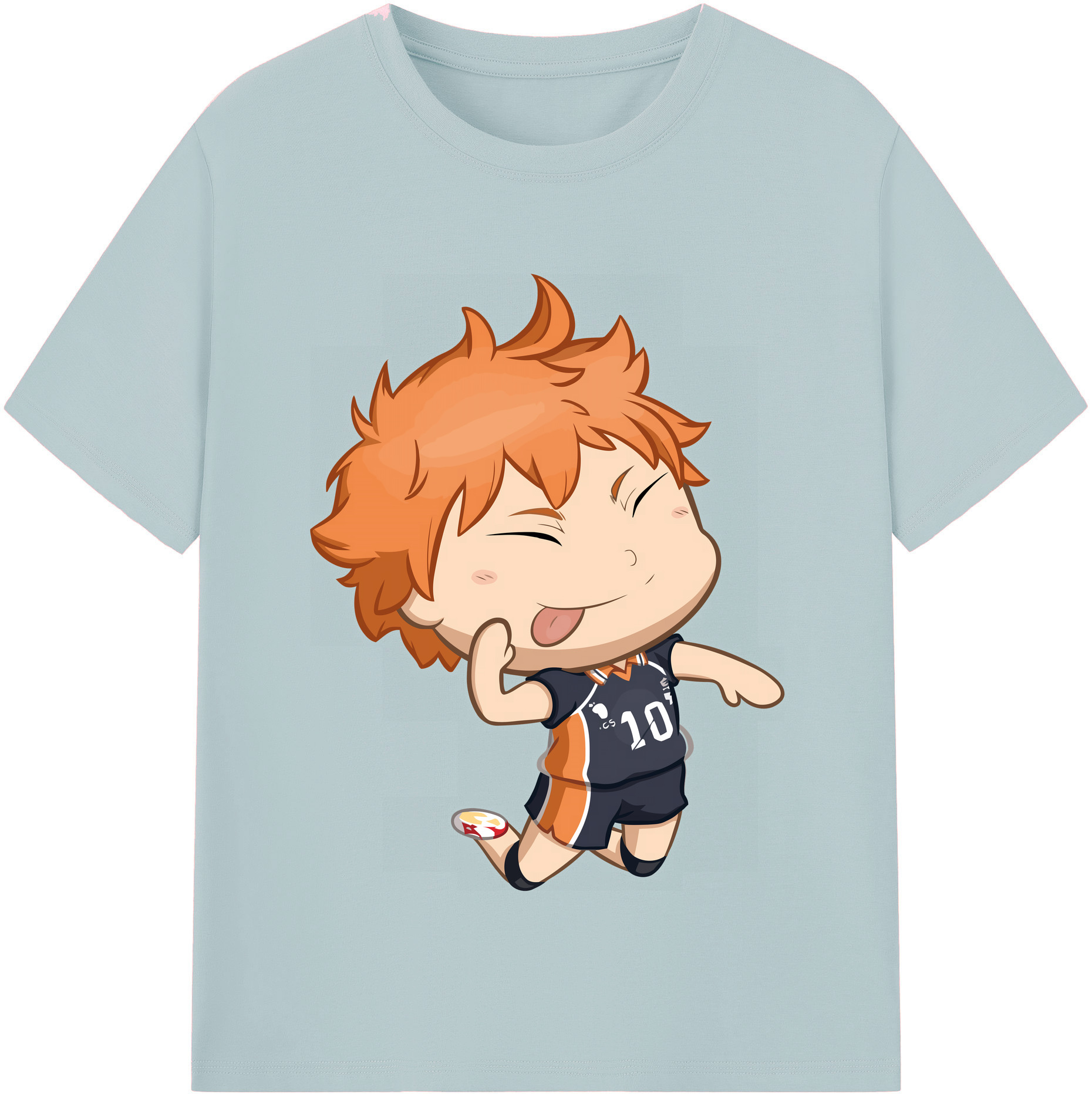（画像用） ハイキュー!! Haikyu!! 綿100％半袖Tシャツ（フロントプリント）